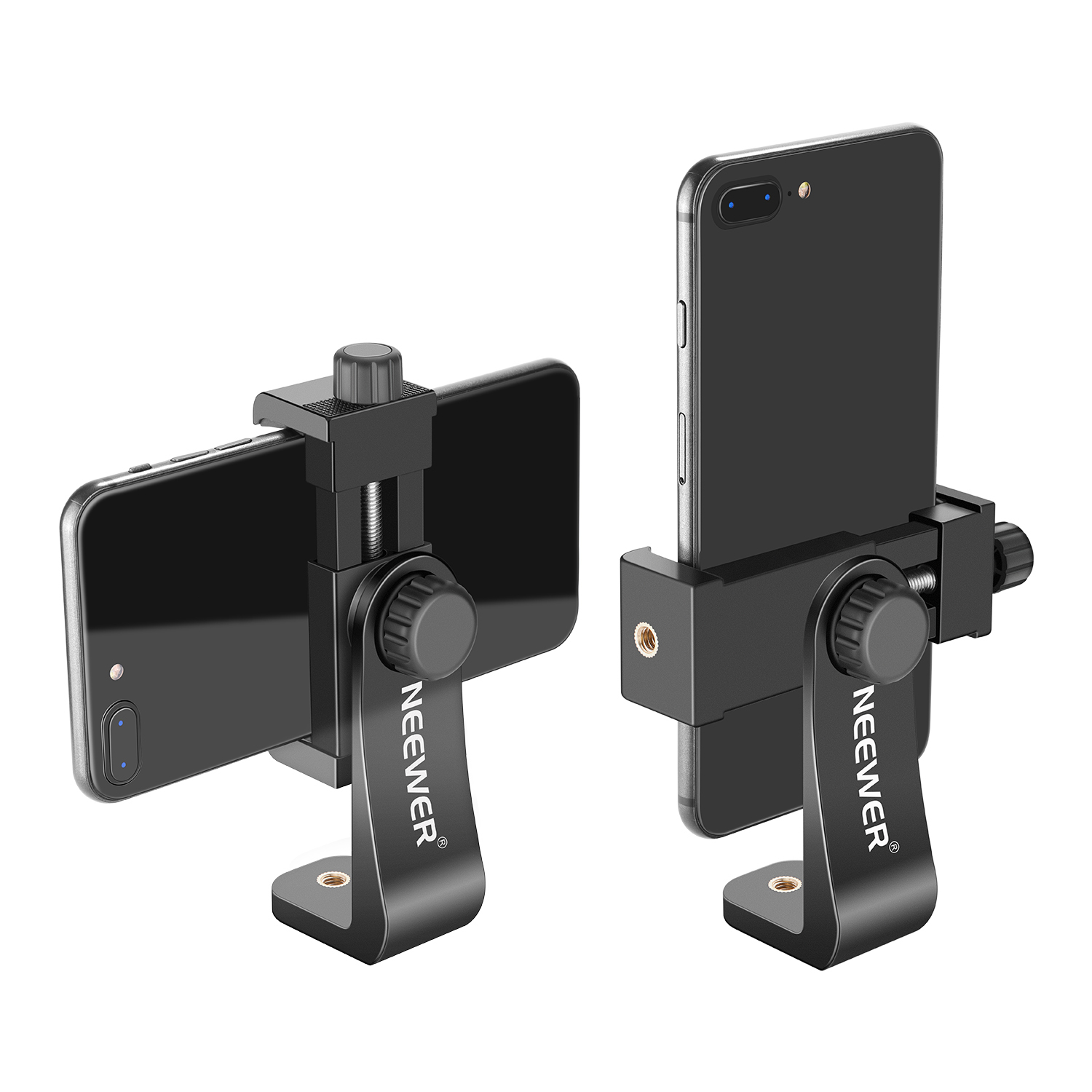 NEEWER Rotating Phone Clip Black תפס טלפון מסתובב - תמונת מוצר