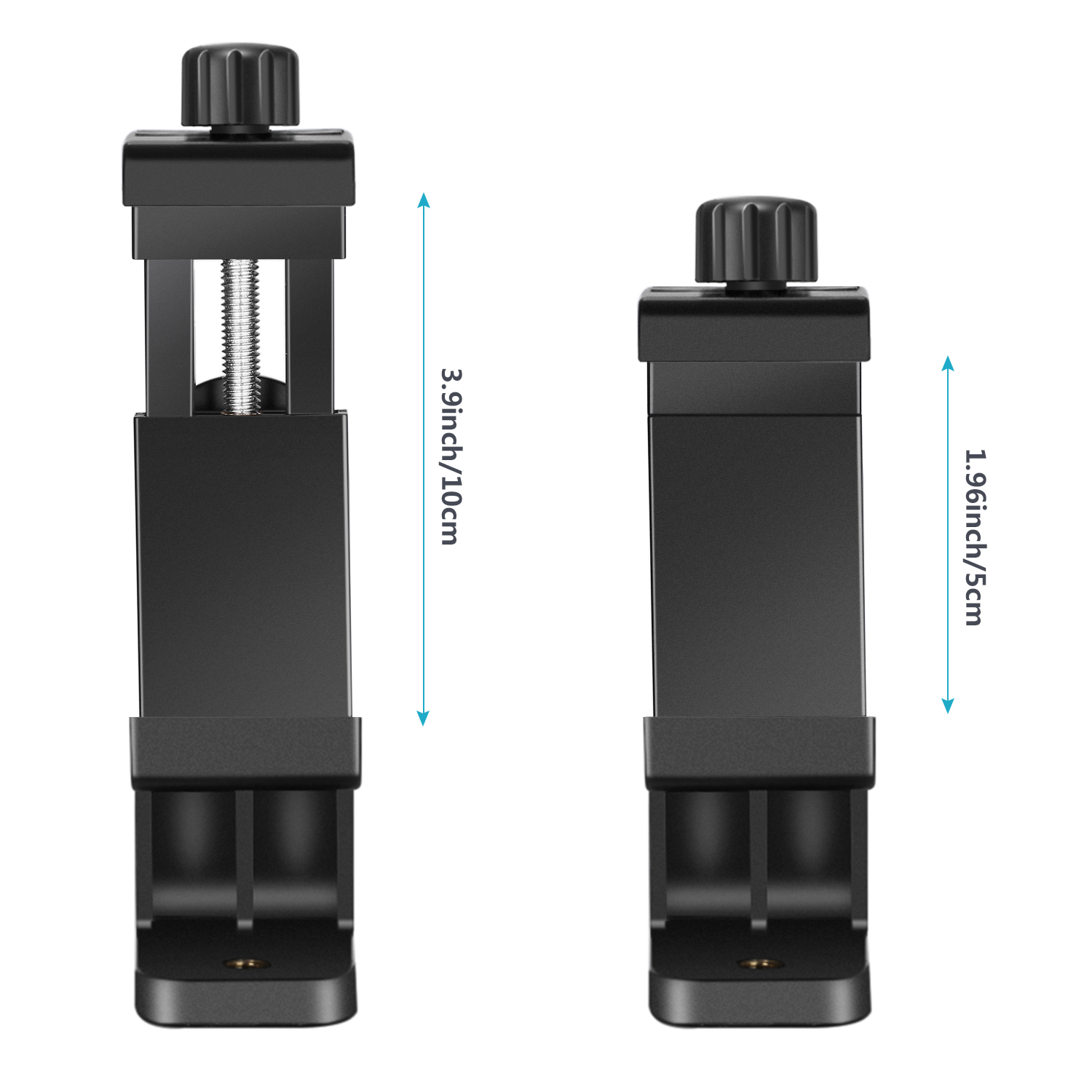 NEEWER Rotating Phone Clip Black תפס טלפון מסתובב - מבנה ושימוש