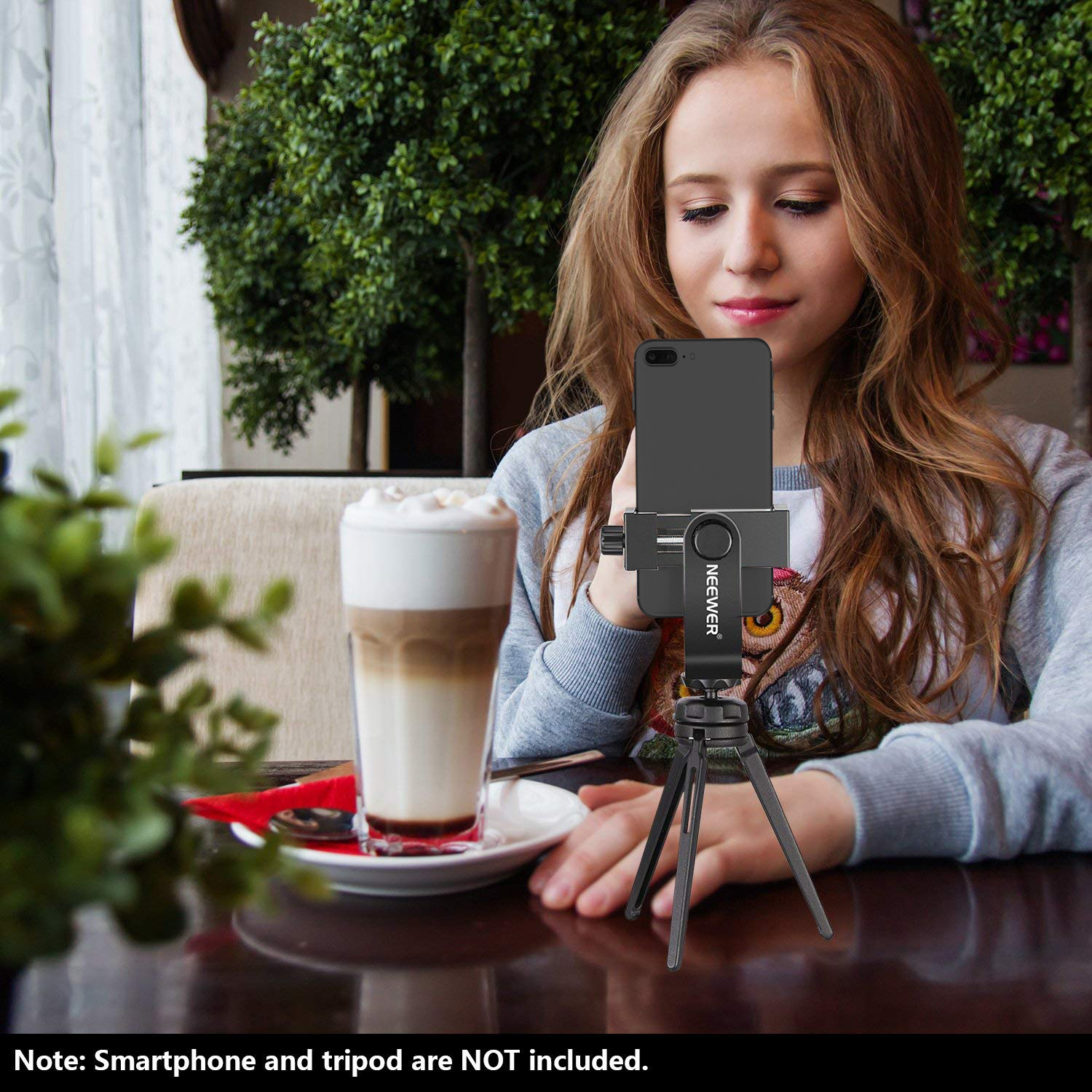 NEEWER Rotating Phone Clip Black תפס טלפון מסתובב - פרטים נוספים