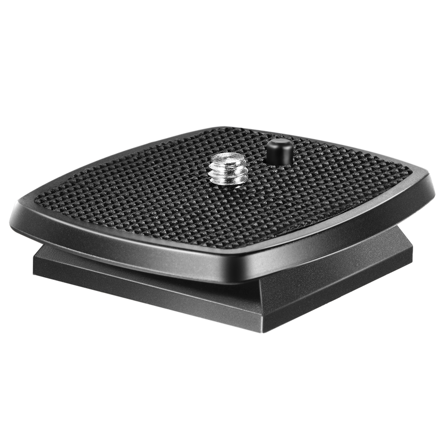 Neewer 2 Pack Black Quick Shoe QR Plate Tripod Head with Antislip