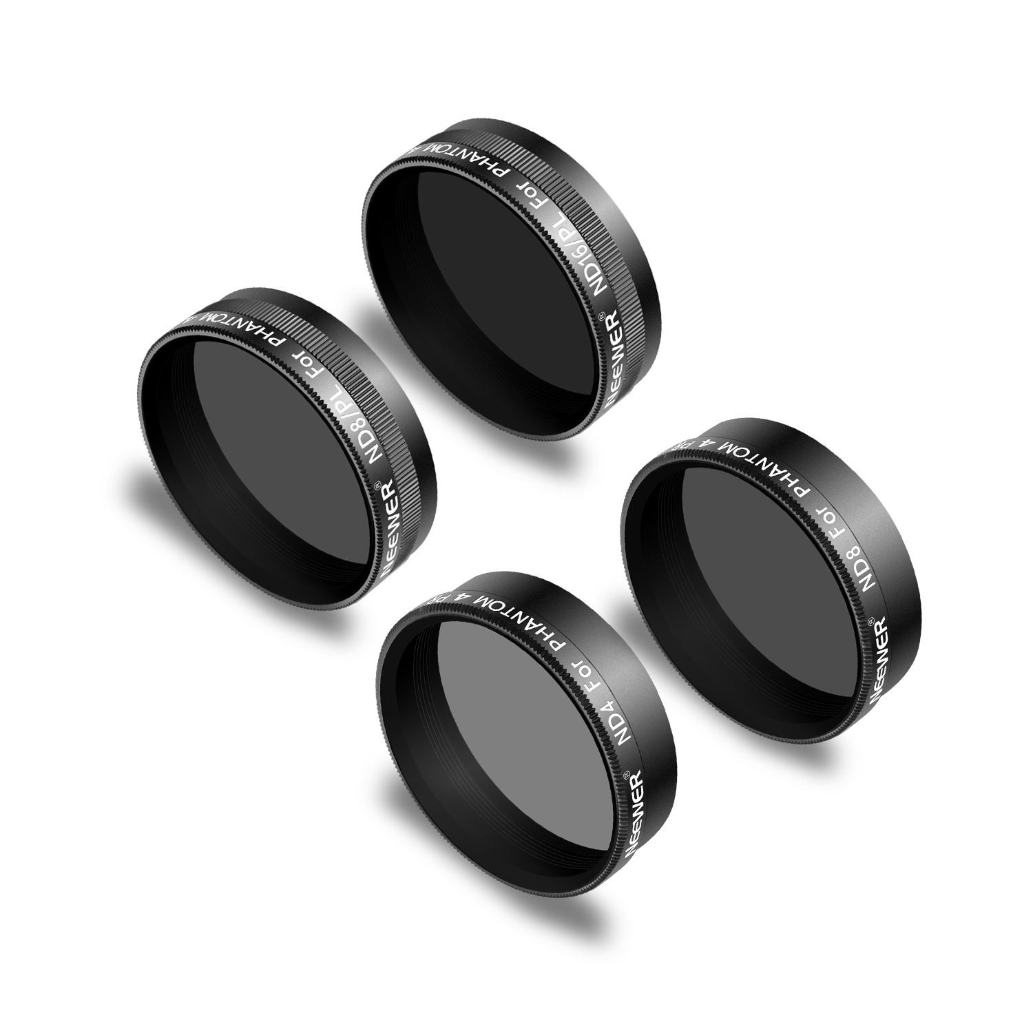 ND16//PL ND4//PL Black ND8 Made of Multi Coated Waterproof Aluminum Alloy Frame Optical Glass ND8//PL Neewer 6 Pieces Pro Lens Filter Kit for DJI Mavic Air Drone Quadcopter Includes: ND4 ND16