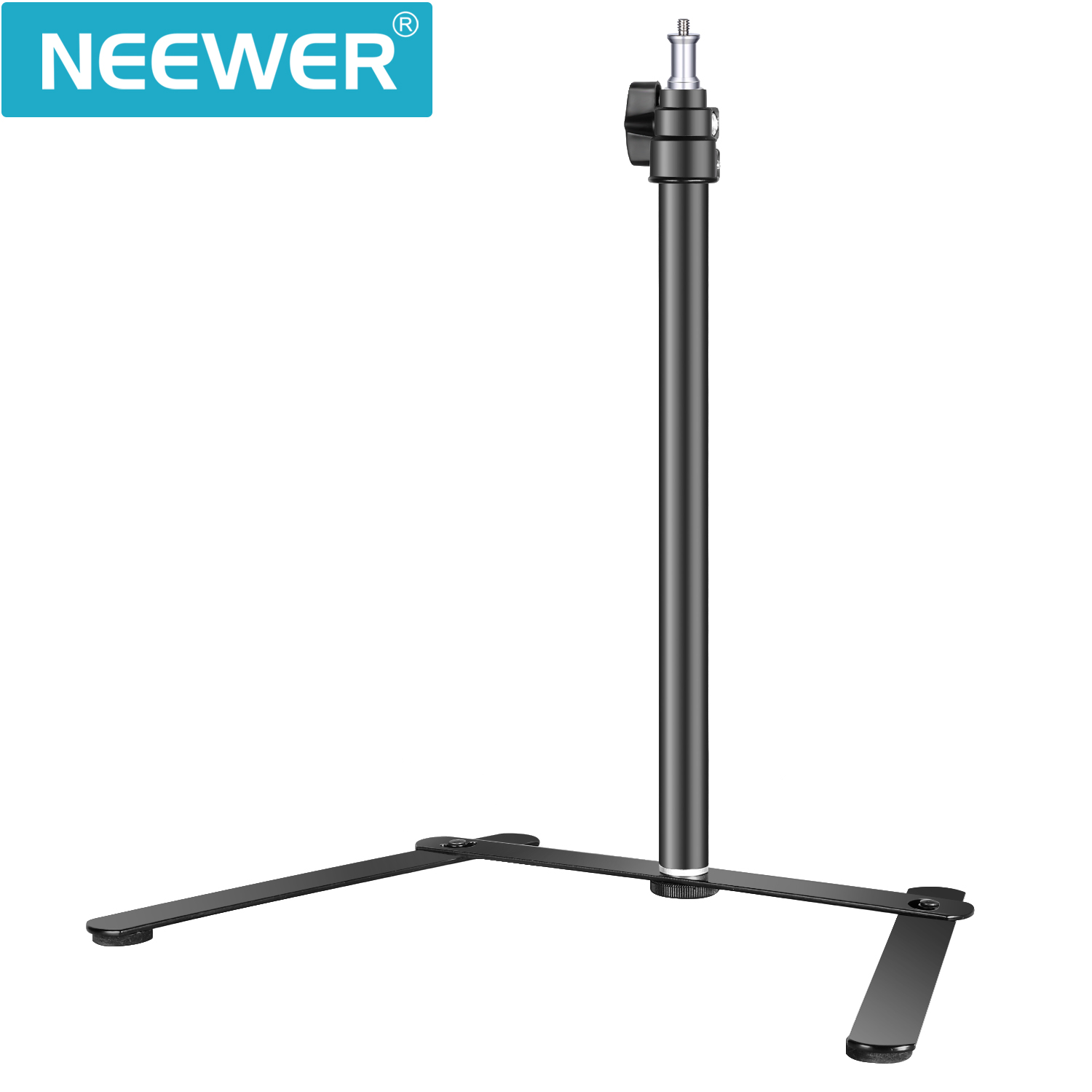 Neewer Tabletop Light Stand Base for LED Panel and Ring Light, 15.427