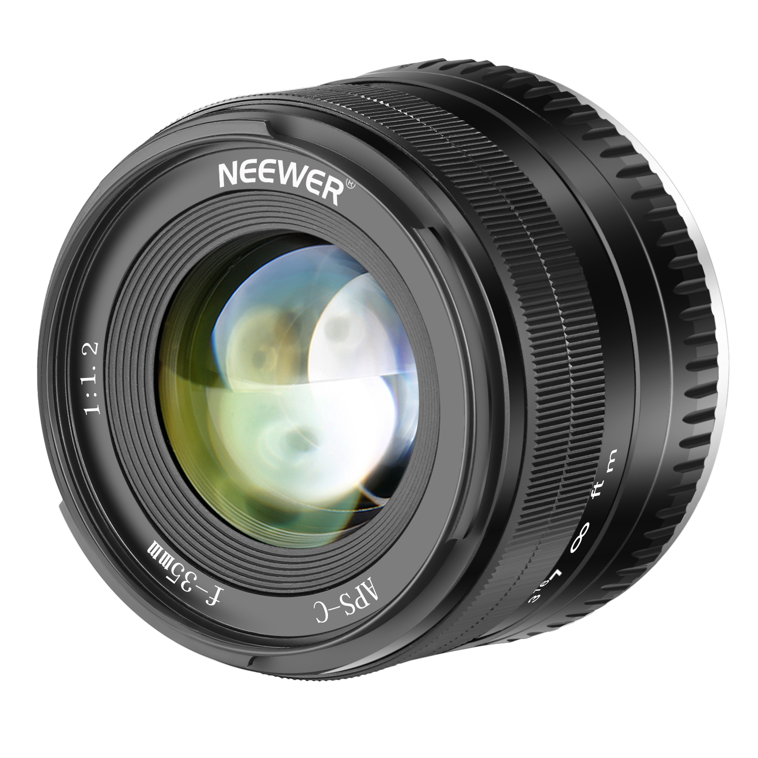 Neewer 35mm F1.2 Manual Focus Large Aperture Prime APS-C Aluminum Lens for Fuji  X Mount Mirrorless Cameras X-A1 X-A10 X-A2 X-A3 X-AT X-M1 X-M2 X-T1 X-T10  ...