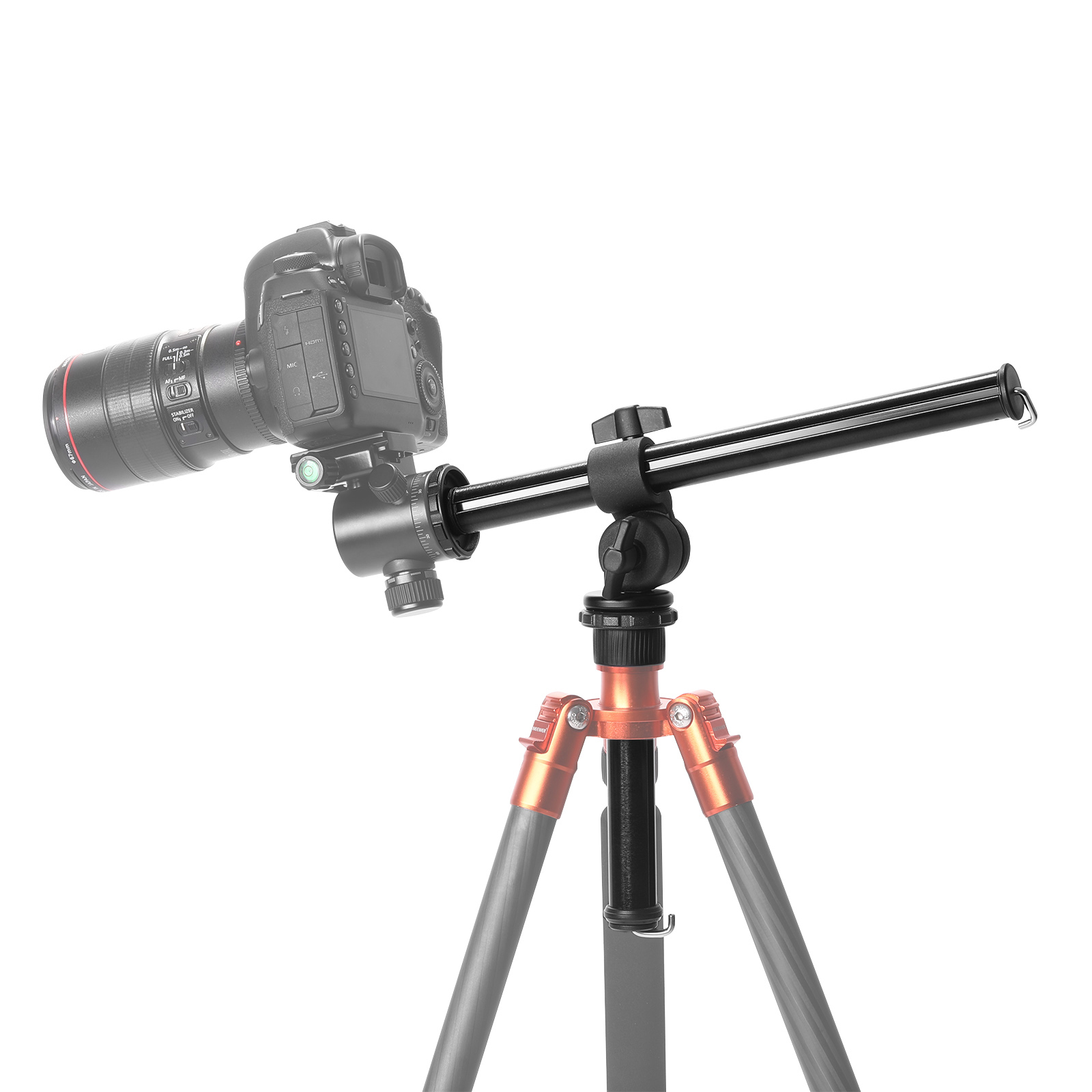 Neewer Camera Tripod Boom Arm External MultiAngle Center Column