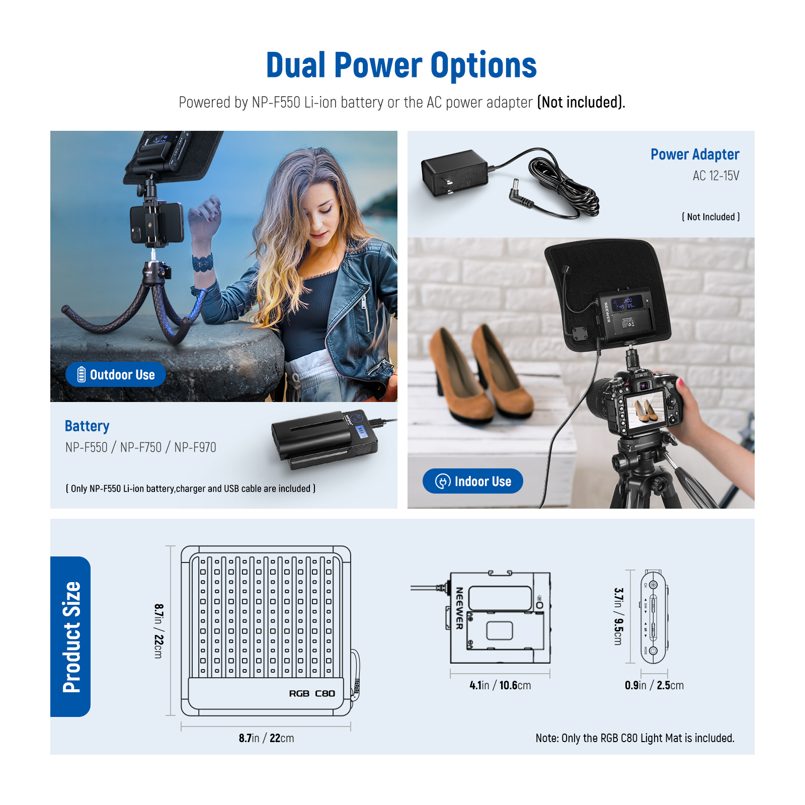 Neewer 2Packs Advanced 660 LED Panel Video Light Kit Photography Dimmable  with 2.4G Wireless Remote for Studio Shooting - AliExpress
