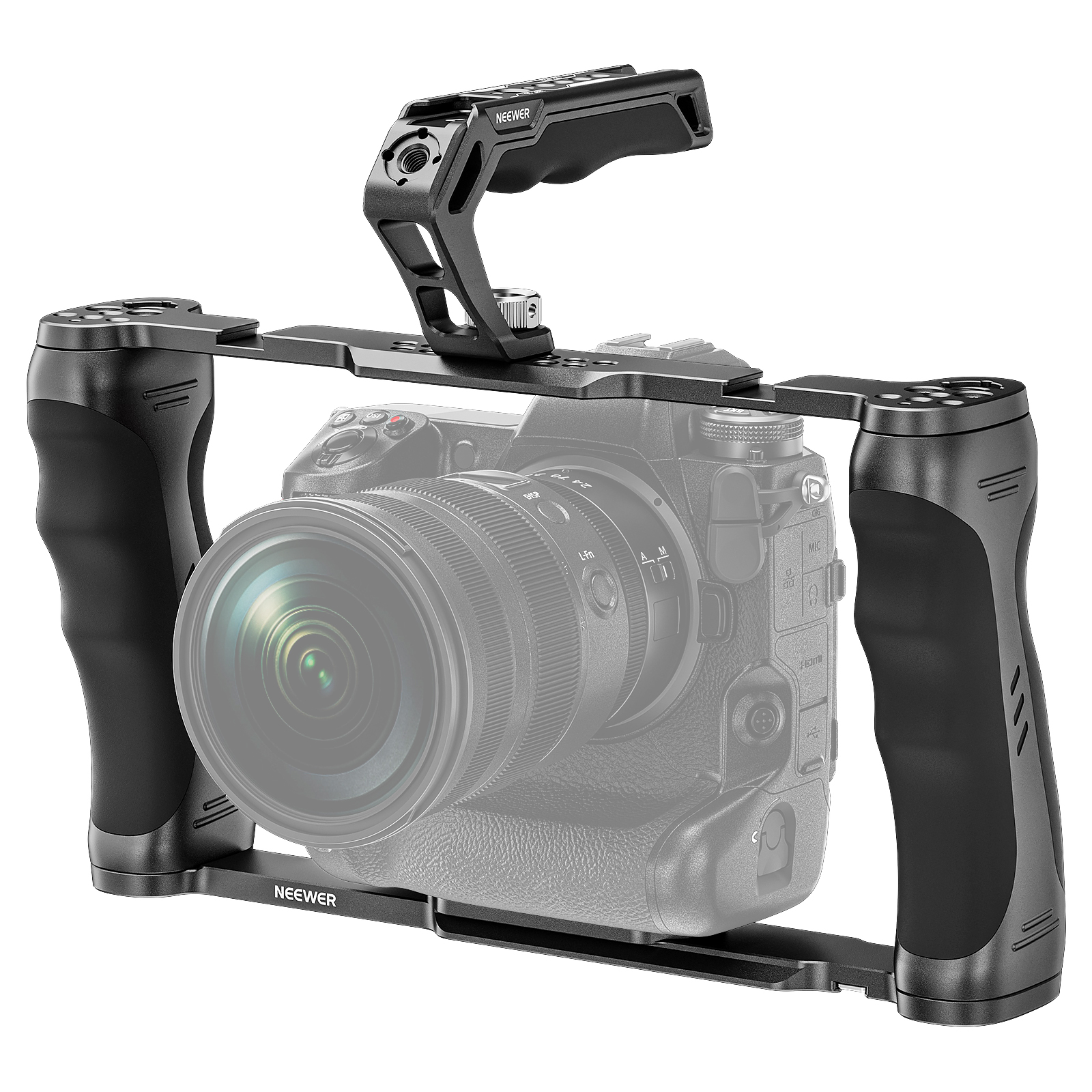 כלוב מצלמה עם ידיות NEEWER Dual Grip Camera Cage - תמונת מוצר