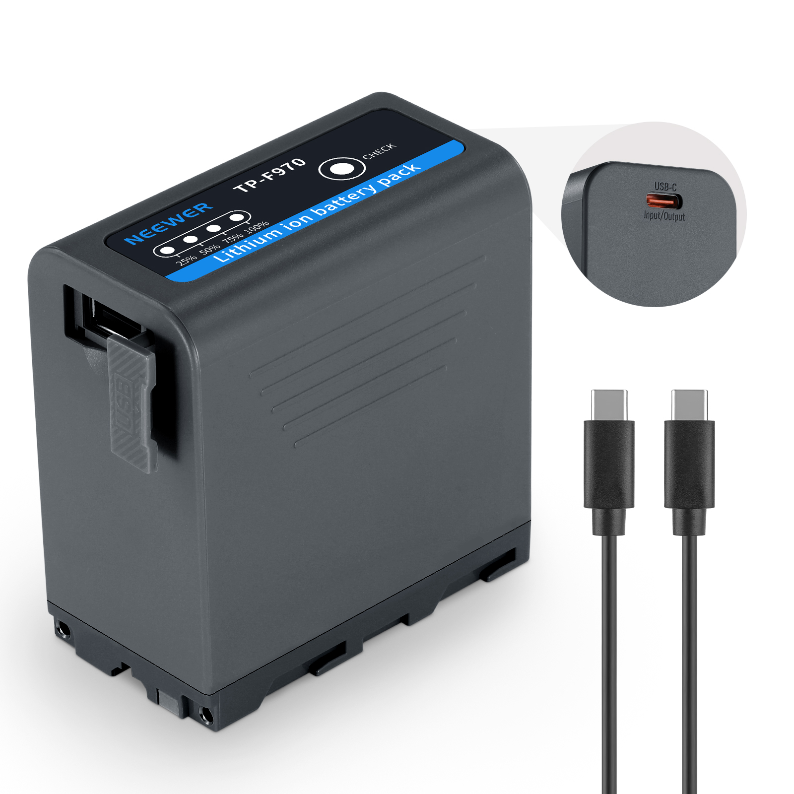 NEEWER TP-F970 10500mAh Battery סוללת - תמונת מוצר