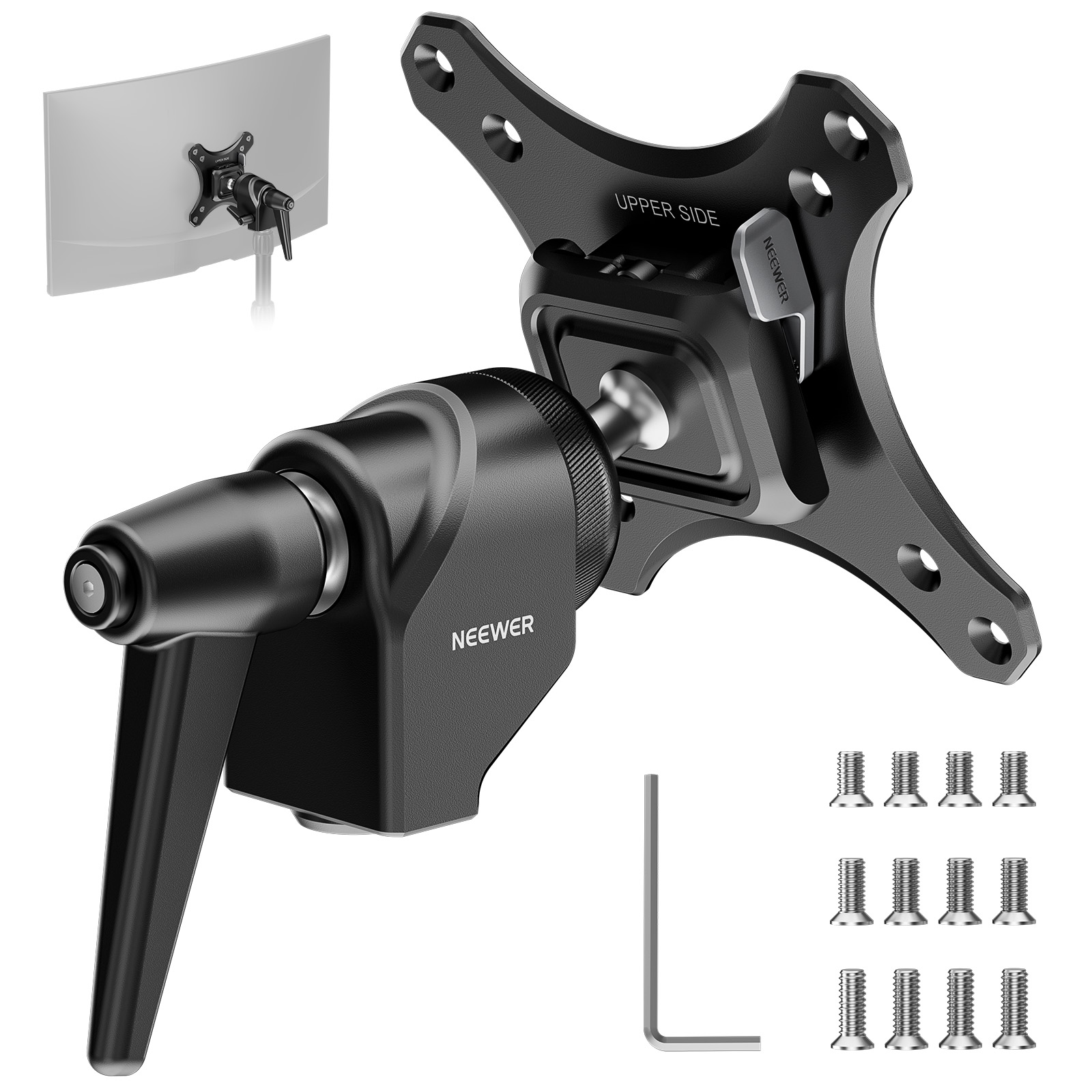 NEEWER VESA Stand Adapter מתאם VESA לחצובת תאורה - תמונת מוצר