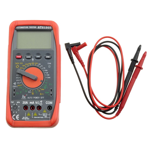 AT2150B Digitall Tachomete Tach Dwell Testers Meter Multimeter | eBay