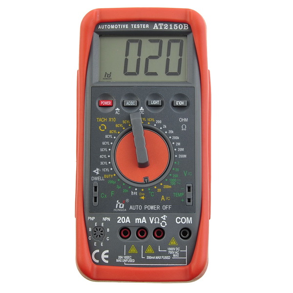 AT2150B Digitall Tachomete Tach Dwell Testers Meter Multimeter | eBay