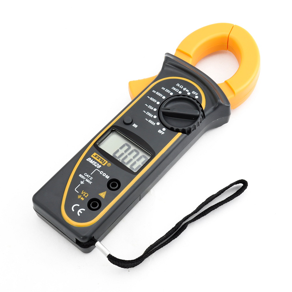 Digital Clamp Meter Amperemeter Voltmeter Multitester DMM BM528 | eBay