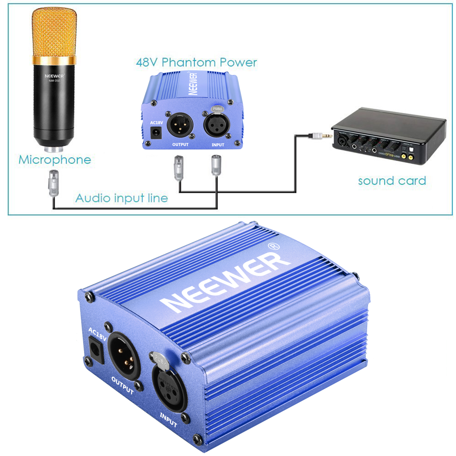 Фантомное питание. Phantom Power 48v. Фантомное питание Neewer 48 v. Фантомное питание 48 XLR расширение. 48v Phantom Power Supply with USB and one XLR Audio Cable for any Condenser Microphone recording Equipment - Black.