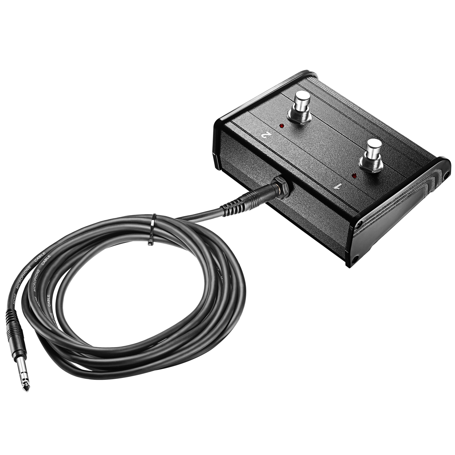 Neewer DualChannel 2Button Footswitch Controller Switcher with 1/4