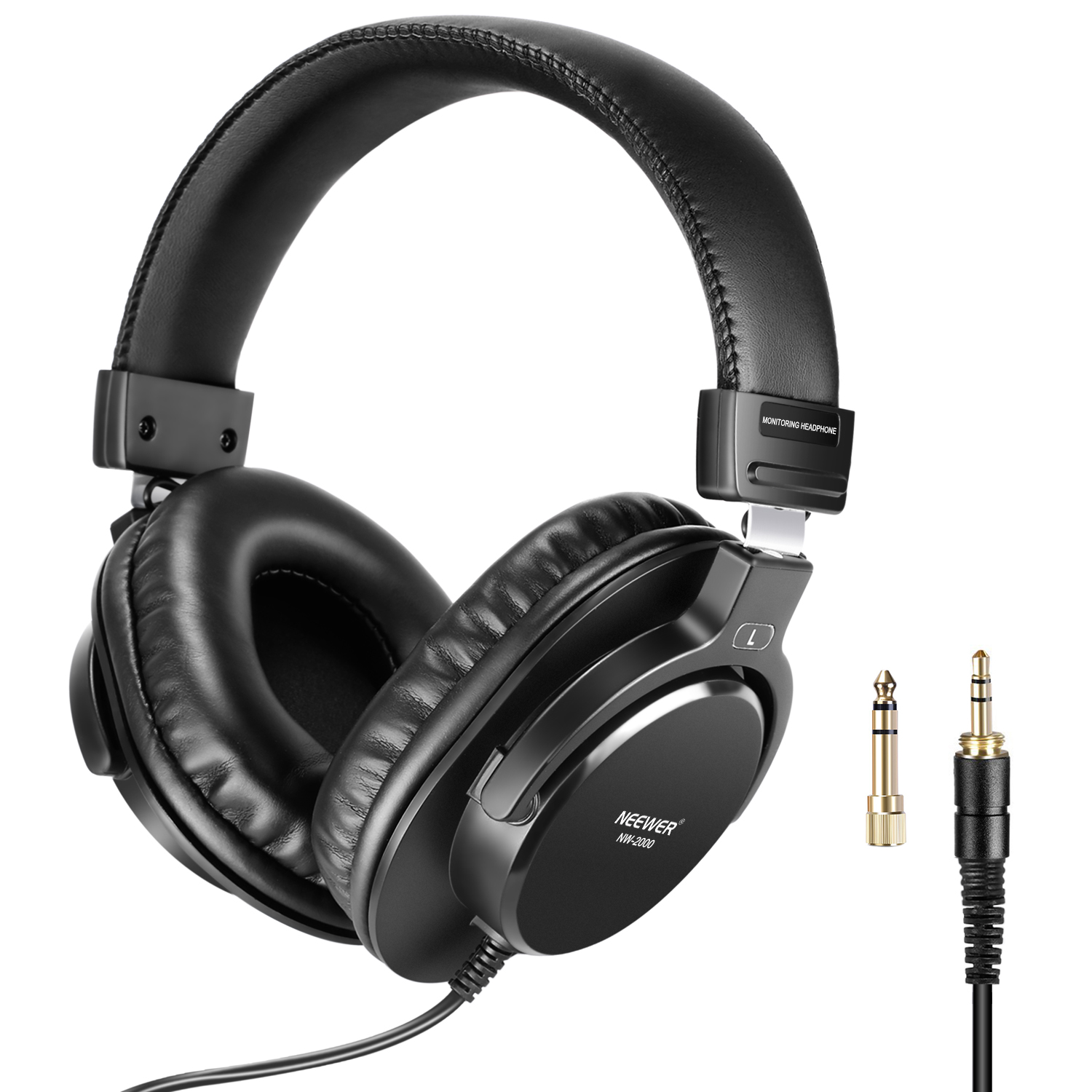 Neewer Studio Monitor Headphones - Dynamic Rotatable Headsets for PC ...