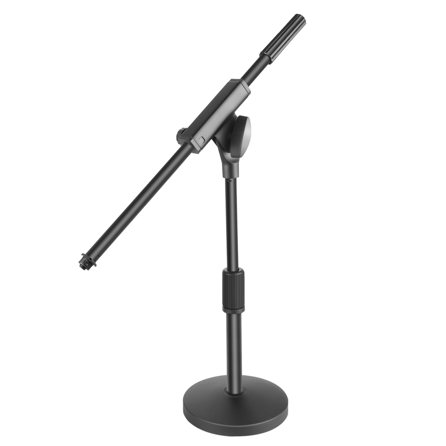 Neewer Short Desktop Microphone Stand with 5.5 inches Round Weighted ...