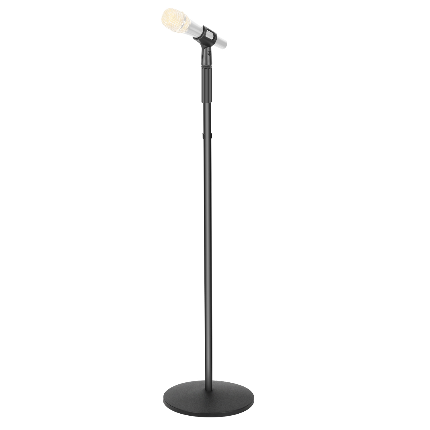 Neewer Compact Base Microphone Floor Stand with Mic Holder Adjustable
