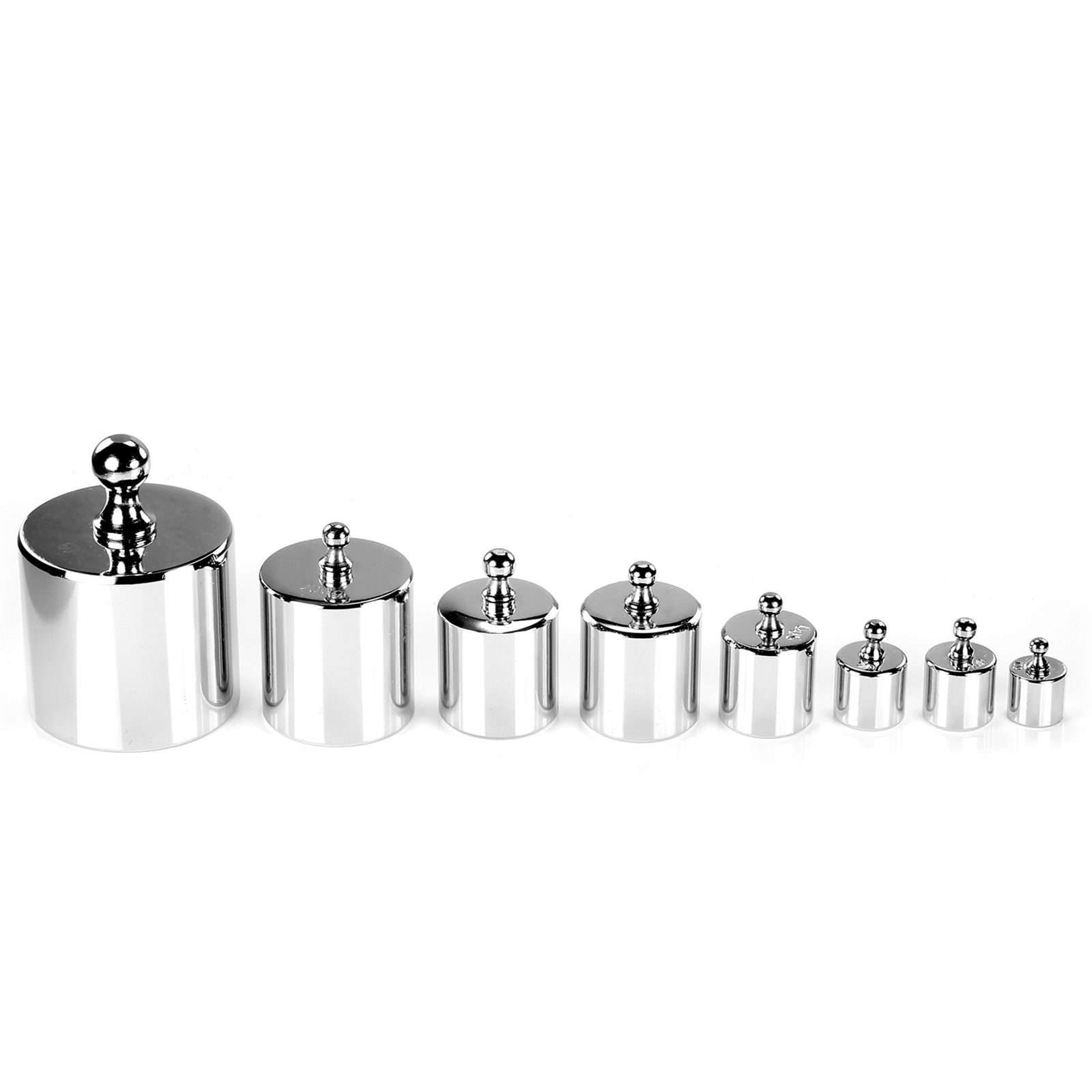 Neewer 8 Pieces 1000 Gram Pure Stainless Steel Calibration Weight Set
