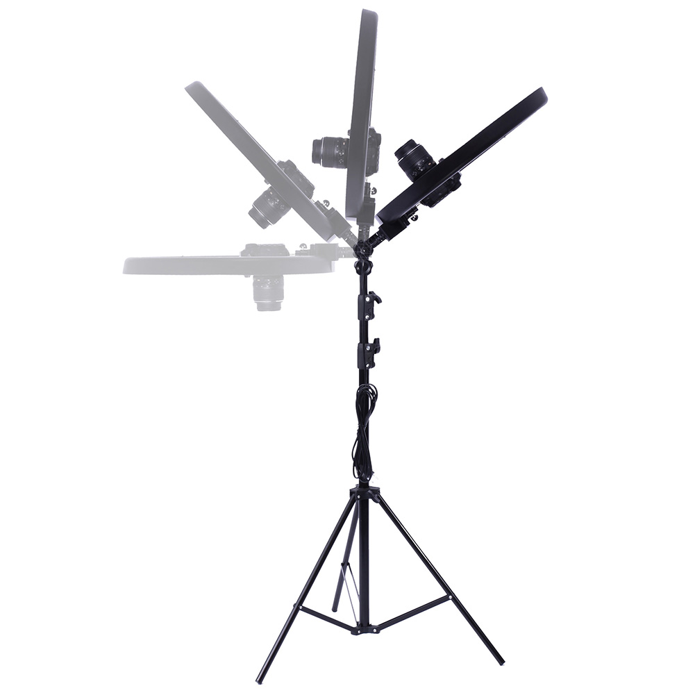 Neewer 18" Video Fluorescent Ring Flash Light with Light Stand Tripod
