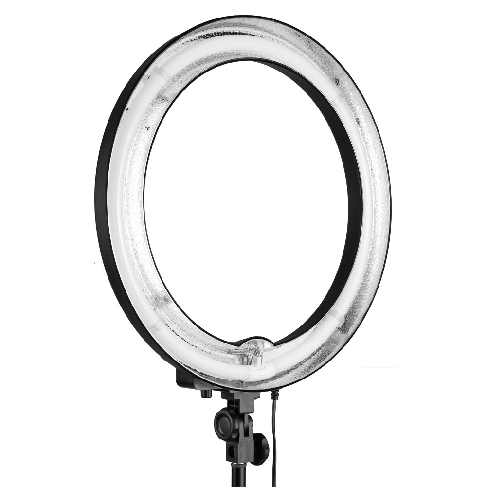Ball Head Hot Shoe Adapter Neewer Camera Photo Studio YouTube Vine Video Lightning Kit 18 inches//46 centimeters 75W Dimmable Ring Light,75 inches//190 centimeters Light Stand Diffuser Soft Box
