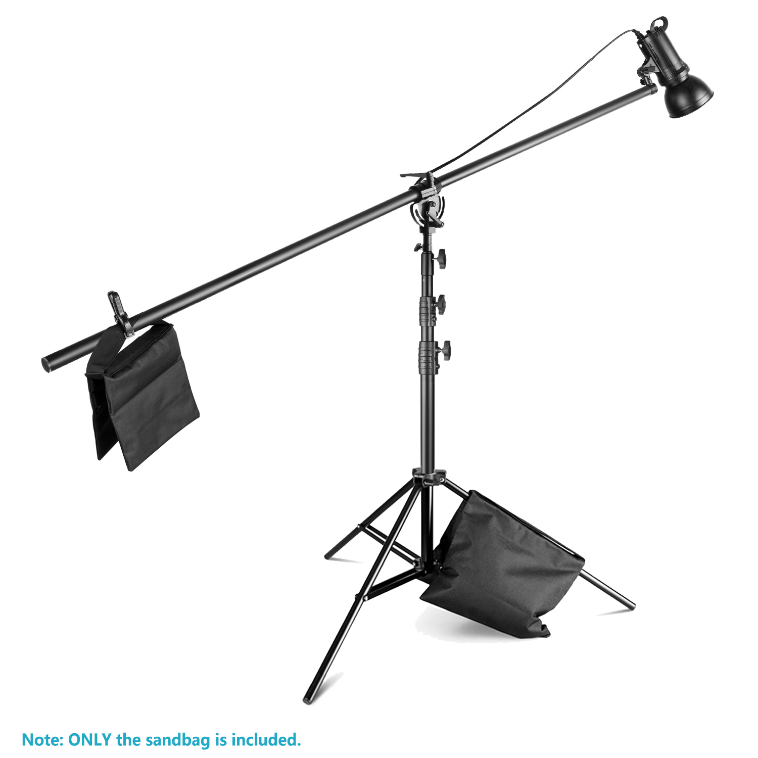 Neewer 6 Black Sandbag with 6 Backdrop Spring Clamp for Studio Light